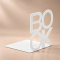 Serre-livres décoratif en métal BOOK