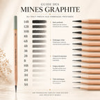Kit de crayons de dessin PRO 