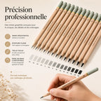 Kit de crayons de dessin PRO 