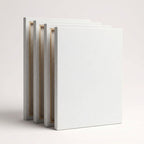 Lot de 4 toiles 100% coton 