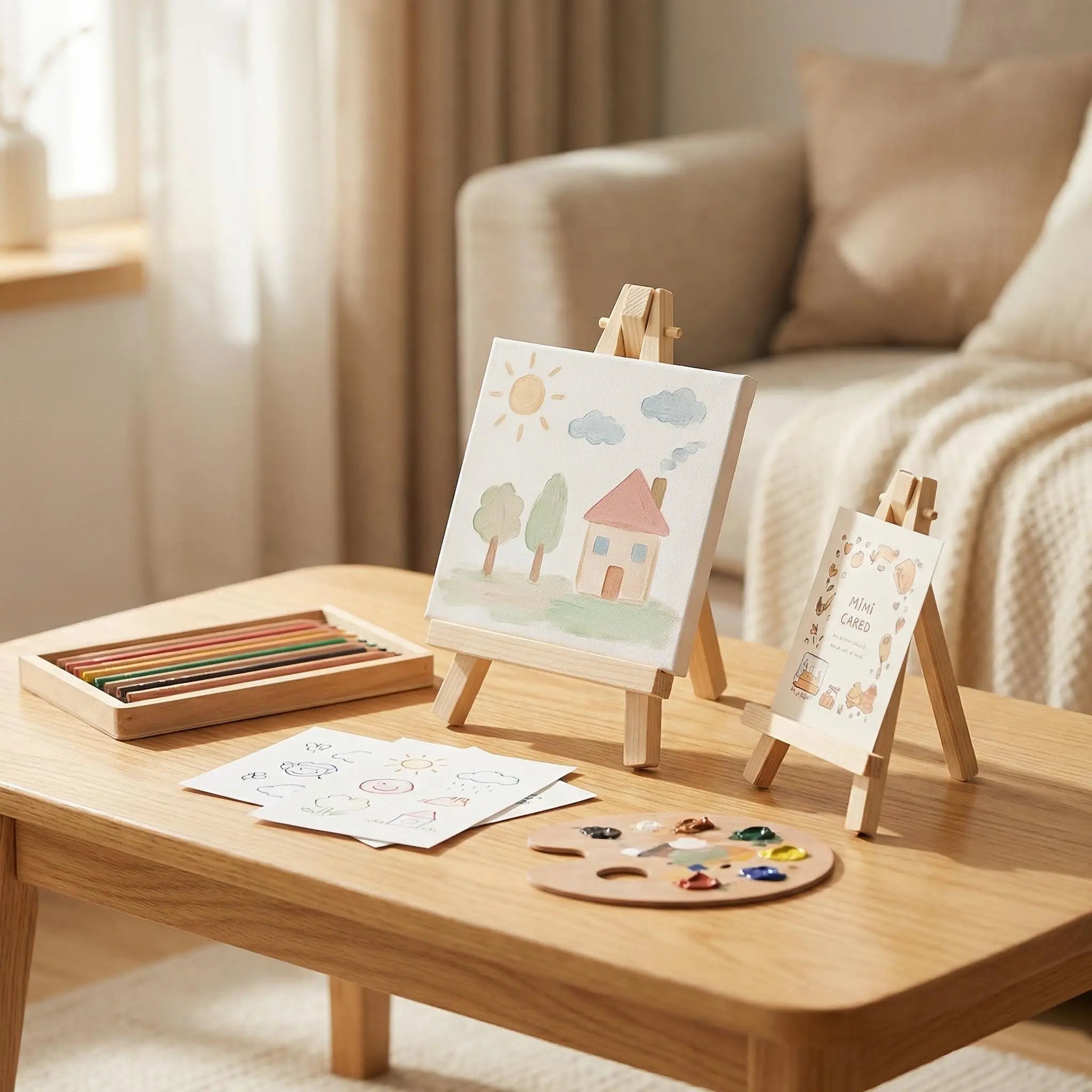 Mini chevalet pour enfant 