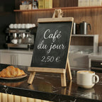 Mini chevalet de table tableau noir