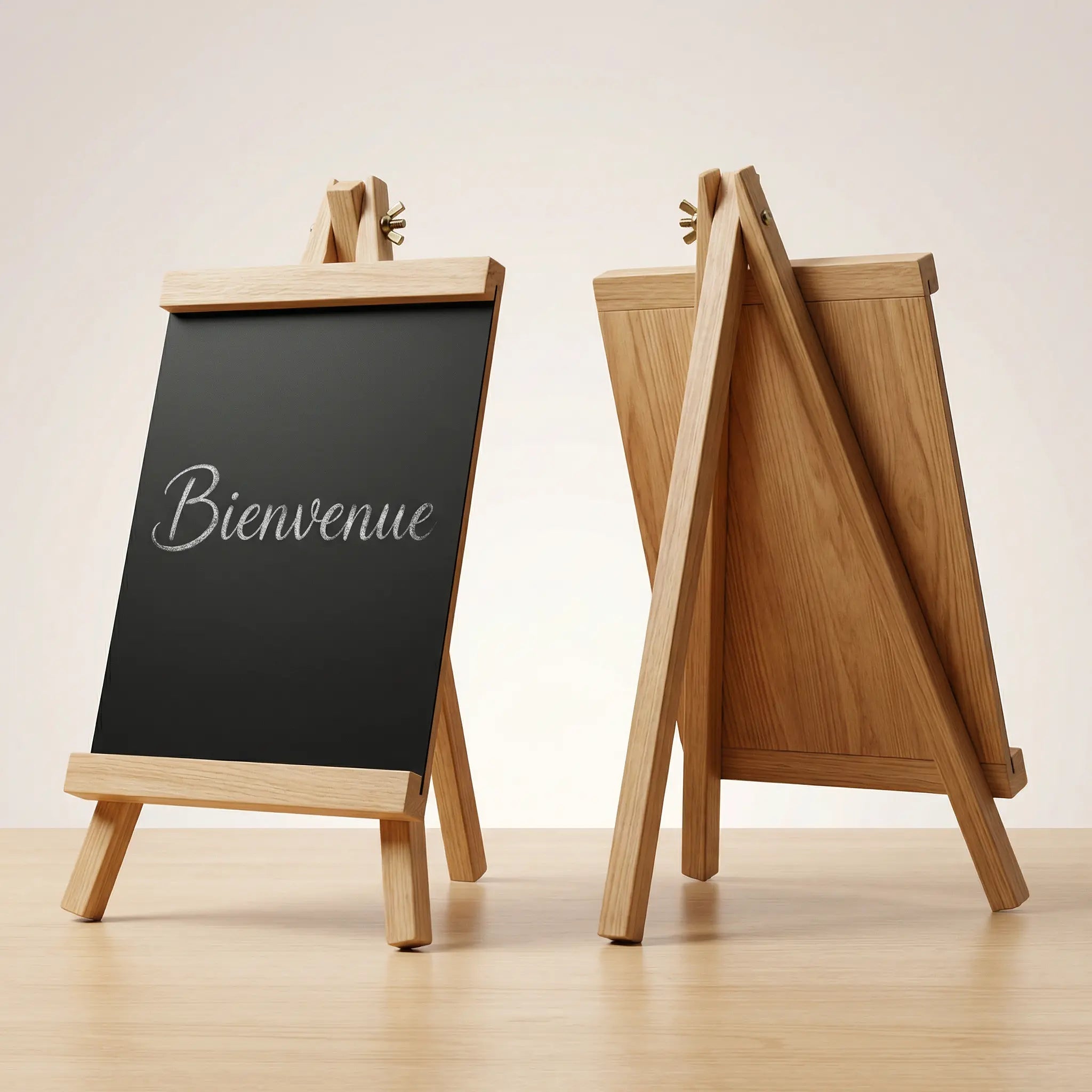 Mini chevalet de table tableau noir