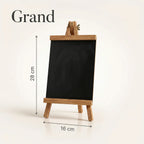 Mini chevalet de table tableau noir
