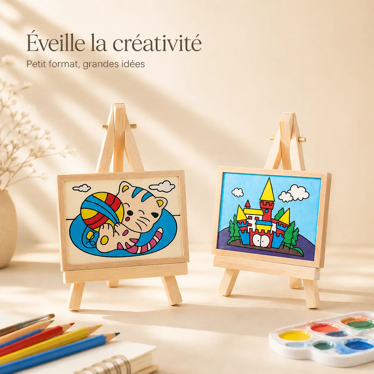 Mini chevalet pour enfant 