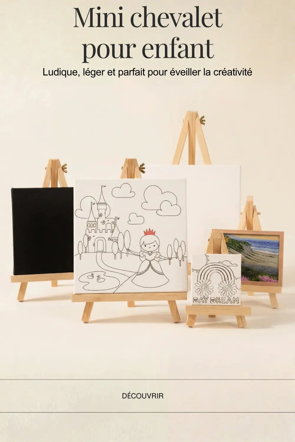 Mini chevalet pour enfant