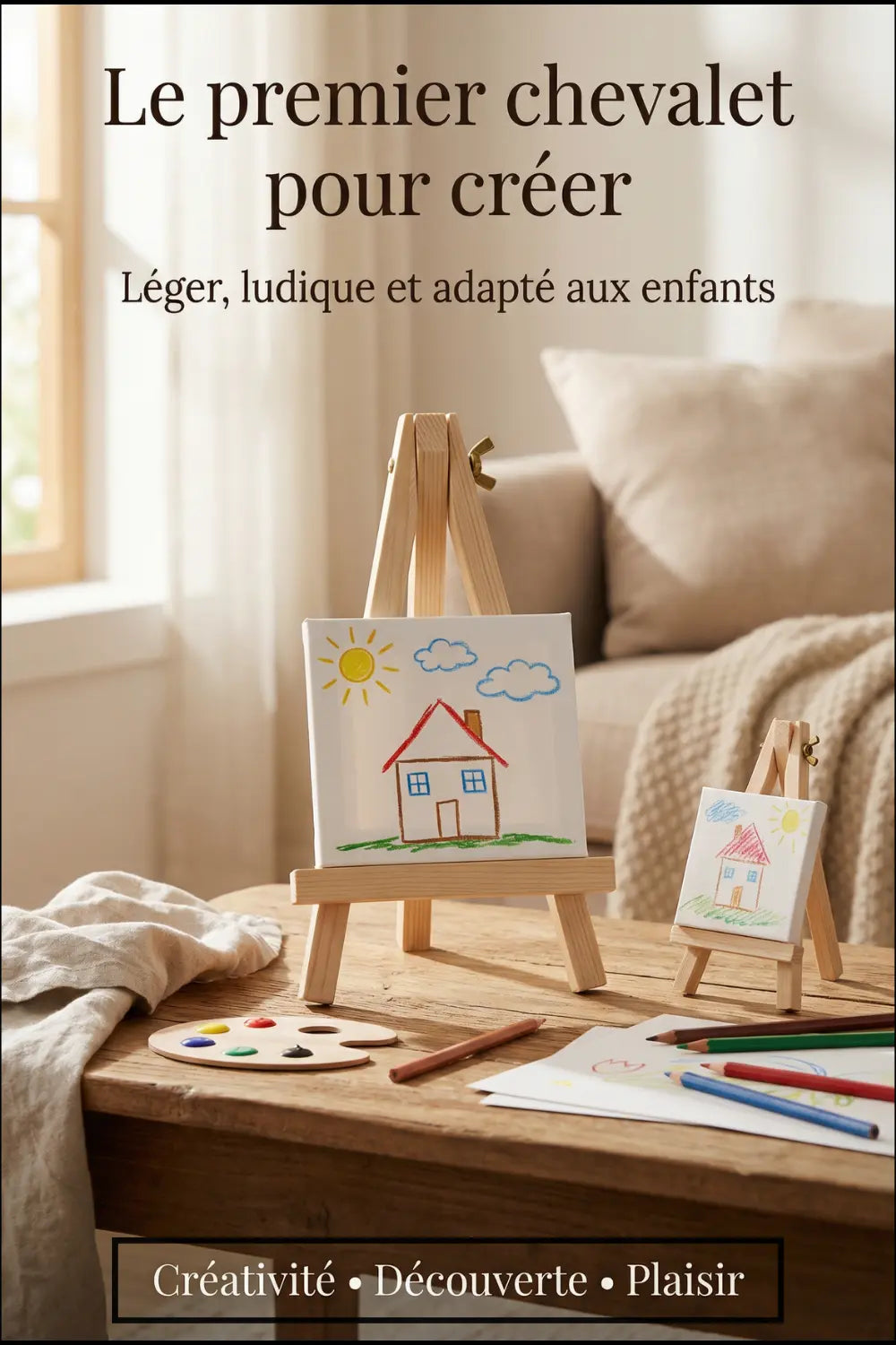 Mini chevalet pour enfant