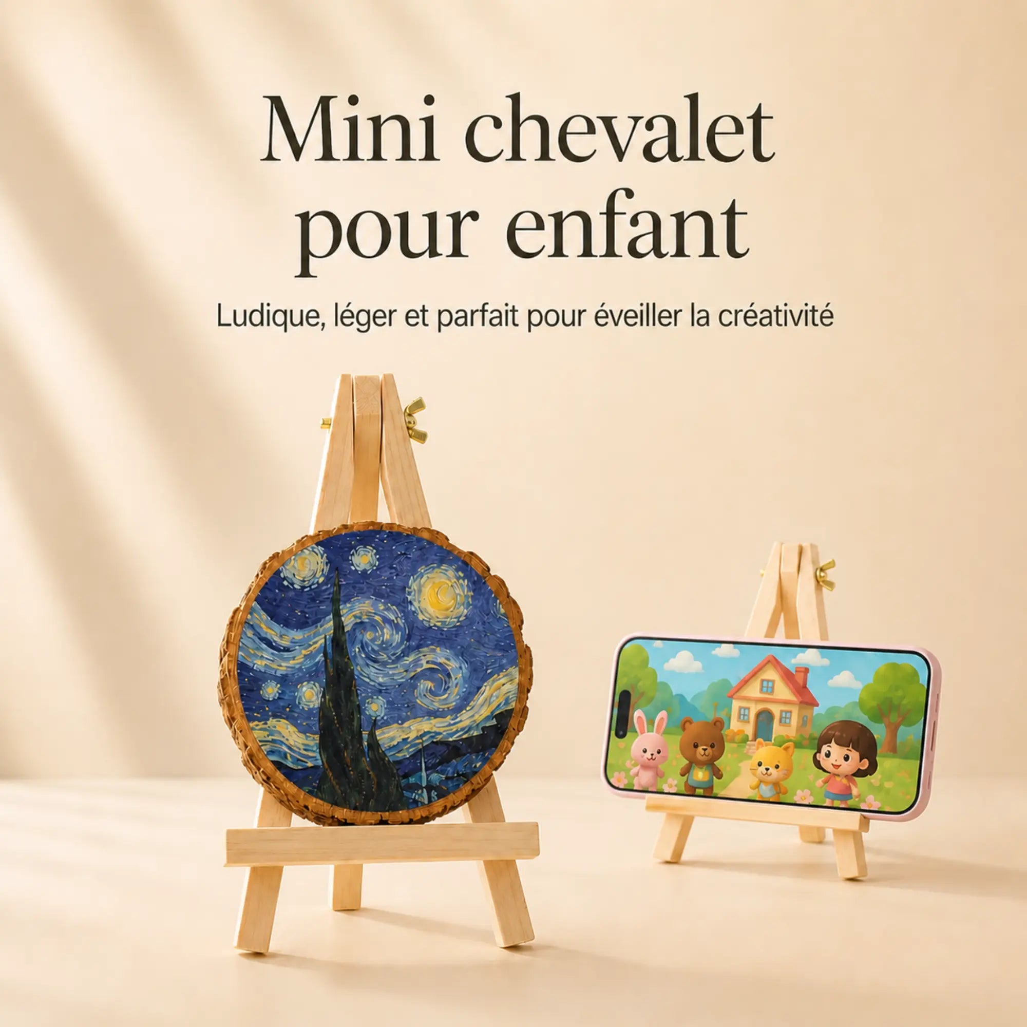 Mini chevalet pour enfant 