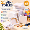 Mini toiles lot de 25 