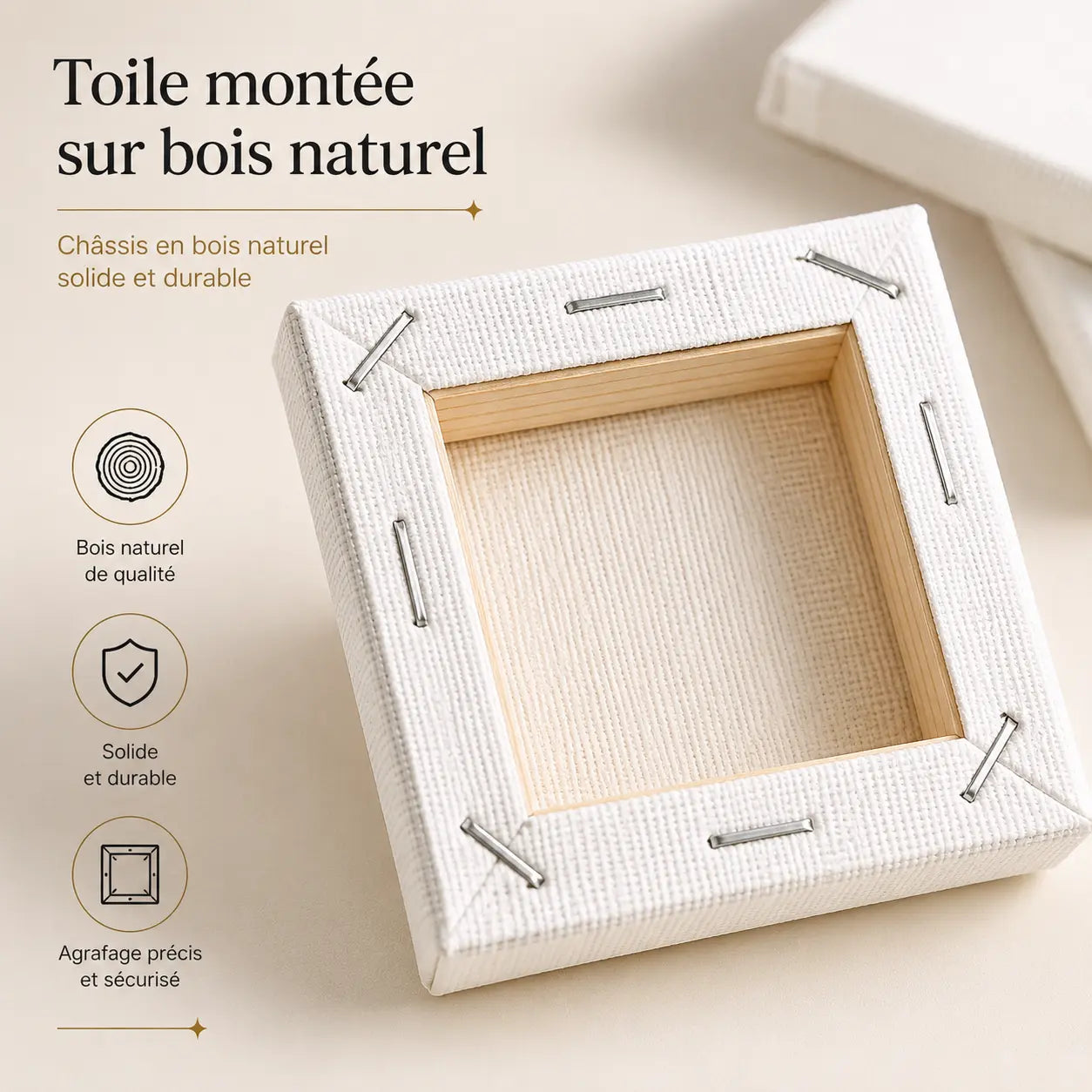 Mini toiles lot de 25 