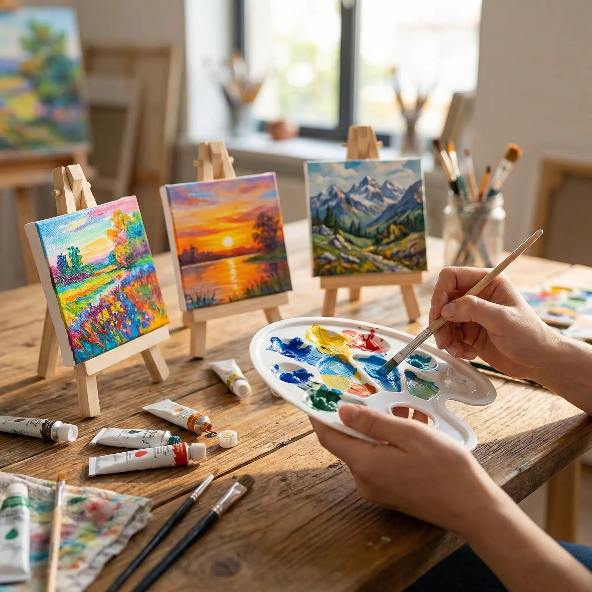 Petit chevalet de table 