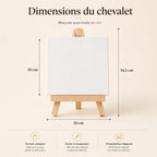 Petit chevalet de table 