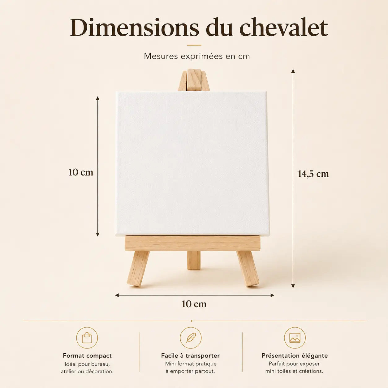 Petit chevalet de table 