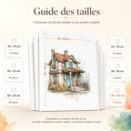 Toiles à peindre pour acrylique, huile et aquarelle