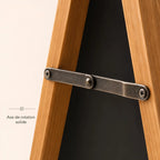 Chevalet trottoir tableau noir en bois 