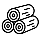 Structure pin massif triangulaire