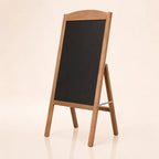 chevalet d'exterieur tableau noir en bois 
