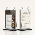 chevalet plexiglass A4 - A5 - A6 
