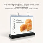 chevalet plexiglass A4 - A5 - A6 