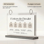 chevalet plexiglass A4 - A5 - A6 