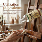 huile d'entretien pour chevalet 