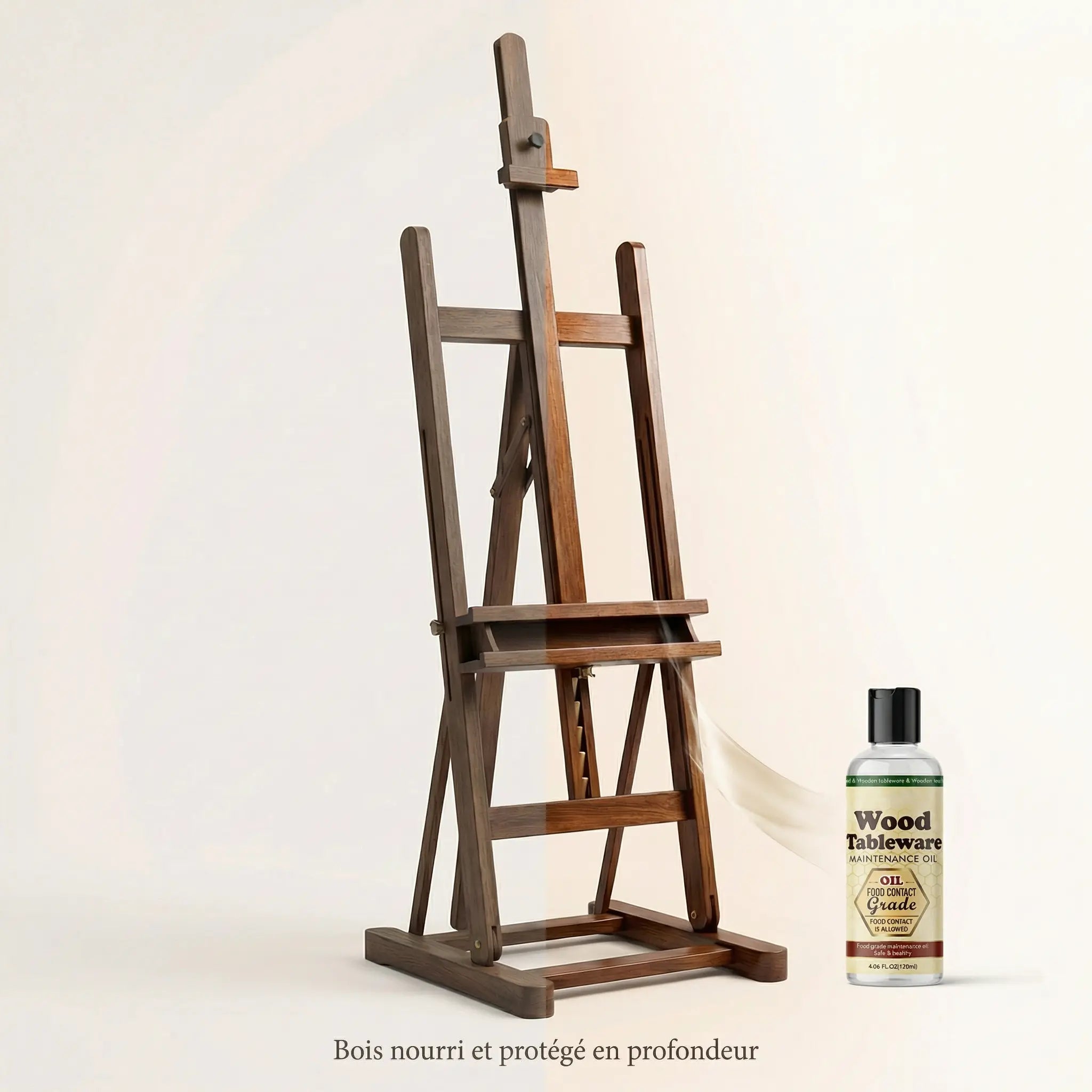 huile d'entretien pour chevalet 