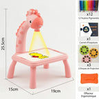 Chevalet pour enfant avec projecteur 